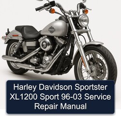 1996-2003 Harley Davidson Sportster XL1200 Sport Service Repair Workshop Manual PDF