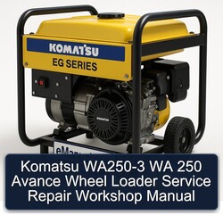 Komatsu WA250-3 WA 250 Avance Wheel Loader Service Repair Workshop Manual PDF