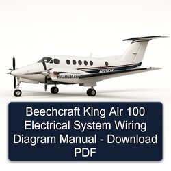 Beechcraft King Air 100 Electrical System Wiring Diagrams PDF