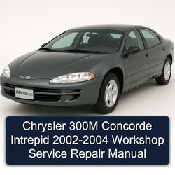 2002-2004 Chrysler Intrepid 300M Concorde Service Repair Workshop Manual PDF