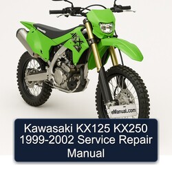 1999-2002 Kawasaki KX Series KX125 KX250 Service Repair Workshop Manual PDF