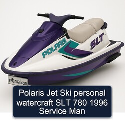 1996 Polaris Jet Ski Personal Watercraft SLT 780 MAN Service Repair Workshop Manual PDF