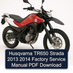 2013-2014 Moto Guzzi Strada Husqvarna TR650 Service Repair Workshop Manual PDF