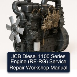 JCB Diesel 1100 Series Engine (RE-RG) Service Repair Workshop Manual PDF