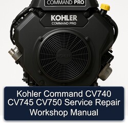 Kohler Command Pro Models CV740 CV745 CV750 Service Repair Workshop Manual PDF