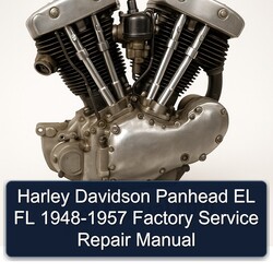 1957 Harley Davidson Servi Car Panhead EL FL 1948 Service Repair Workshop Manual PDF