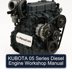 Kubota 05 Series Diesel Engine Service Repair Workshop Manual PDF