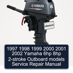 1999-2002 Yamaha 6HP 8HP 2-stroke Outboard Models Service Repair Workshop Manual PDF