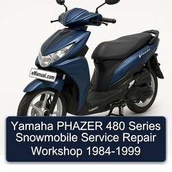 1984-1999 Yamaha Phazer 480 Series Snowmobile Service Repair Workshop Manual PDF