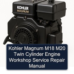Briggs And Stratton Twin Cylinder Kohler Magnum M18 M20 Engine Service Repair Workshop Manual PDF