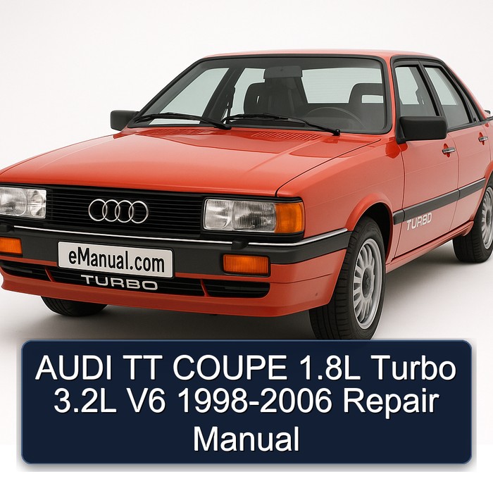 1998-2006 Audi Turbo TT Coupe 1.8l 3.2l V6 Service Repair Workshop Manual PDF