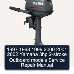 1999-2002 Yamaha 3HP 2-stroke Outboard Models Service Repair Workshop Manual PDF