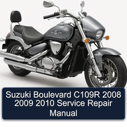2008-2010 Derbi Boulevard Suzuki C109R Service Repair Workshop Manual PDF