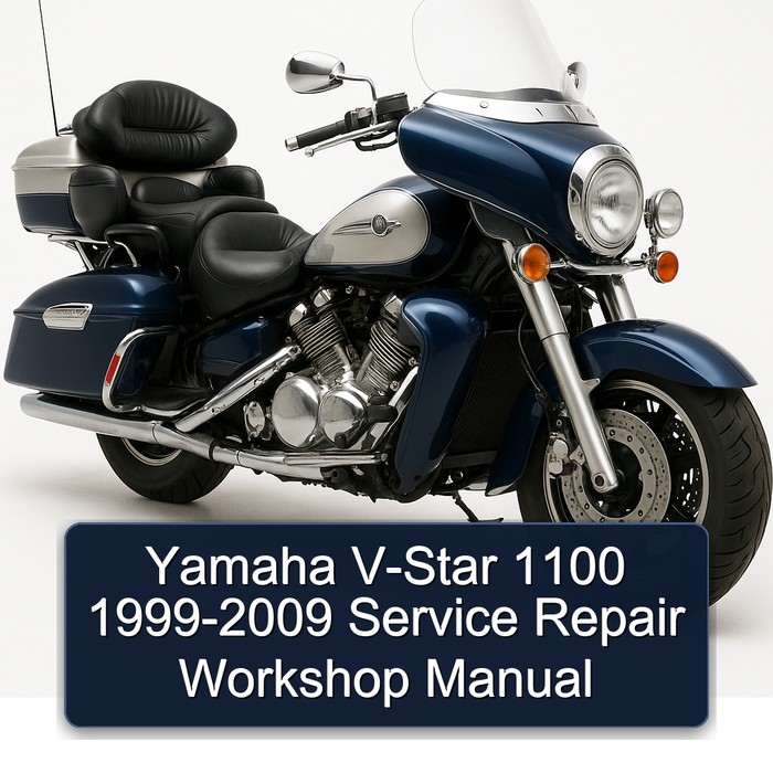 1999-2009 Yamaha Royal Star Venture V-STAR 1100 Service Repair Workshop Manual PDF