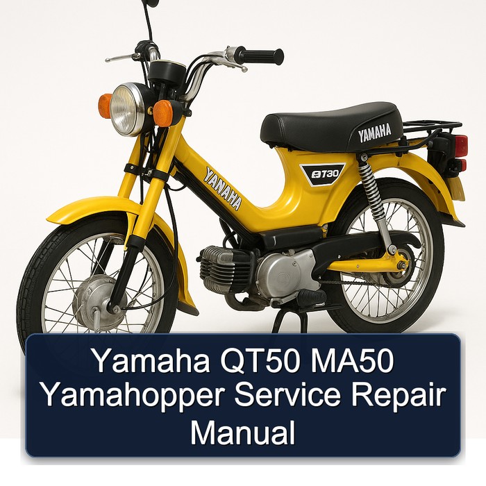 Yamaha QT50 MA50 Yamahopper Service Repair Workshop Manual PDF