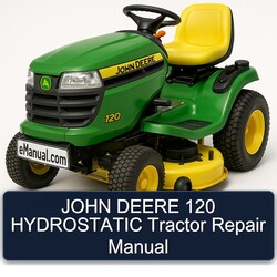 John Deere 120 Hydrostatic Tractor Service Repair Workshop Manual PDF