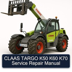 Claas Targo K50 K60 K70 Service Repair Workshop Manual PDF