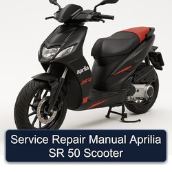 Baotian Aprilia SR 50 Scooter Service Repair Workshop Manual PDF