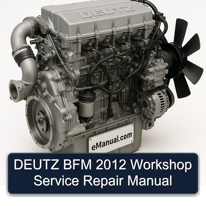 2012 Deutz BFM Service Repair Workshop Manual PDF