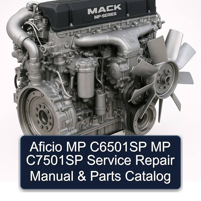 Mack MP Series Aficio C6501SP C7501SP Parts Catalog PDF