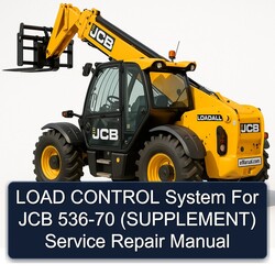 Load Control System JCB 536-70 (SUPPLEMENT) Service Repair Workshop Manual PDF