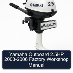 2003-2006 Yamaha Outboard 2.5hp Service Repair Workshop Manual PDF