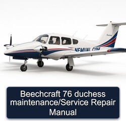 Beechcraft 76 Duchess / Service Repair Workshop Manual PDF