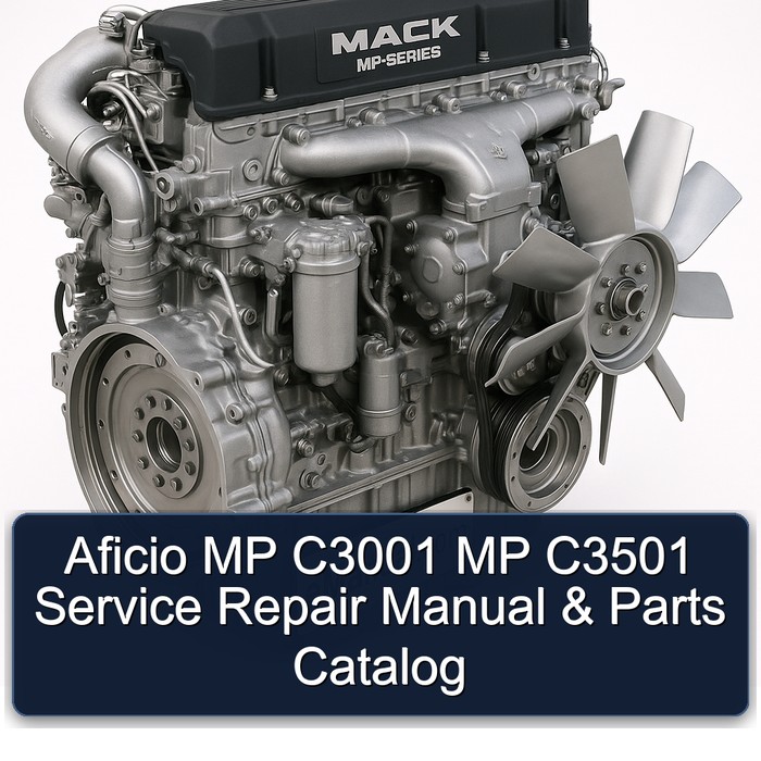 Mack MP Series Aficio C3001 C3501 Parts Catalog PDF