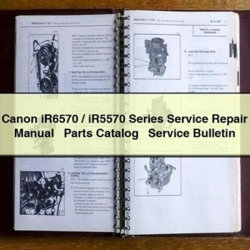 Canon IR6570 / IR5570 Series Parts Catalog PDF