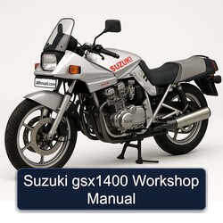 Suzuki GSX Series GSX1400 Service Repair Workshop Manual PDF
