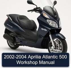 2002-2004 Aprilia Atlantic Service Repair Workshop Manual PDF