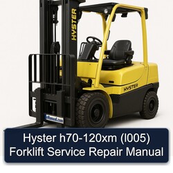 Hyster H70-120XM (L005) Forklift Service Repair Workshop Manual PDF