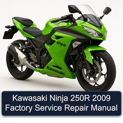 2009 Kawasaki Ninja 250R Service Repair Workshop Manual PDF