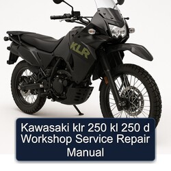 Kawasaki klr 250 kl 250 d Workshop Service Repair Manual 