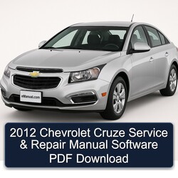 2012 Chevrolet Cruze Software Service Repair Workshop Manual PDF