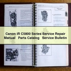 Canon Ir C5800 Series Parts Catalog PDF