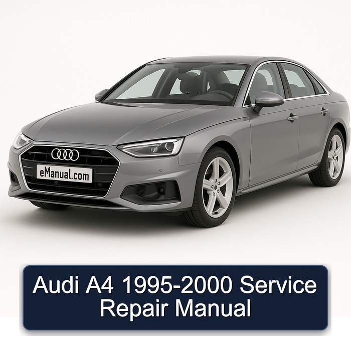1995-2000 Audi A4 Service Repair Workshop Manual PDF