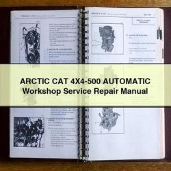 ARCTIC CAT 4X4-500 Automatic Service Repair Workshop Manual PDF
