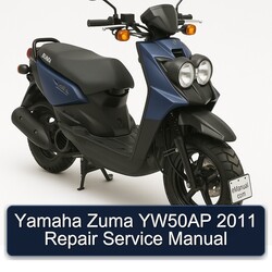 2011 Yamaha Zuma YW50AP Service Repair Workshop Manual PDF