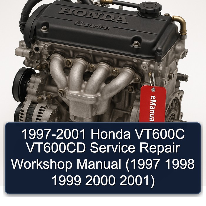1997-2001 Honda G Series VT600C VT600CD Service Repair Workshop Manual PDF