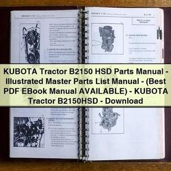 Kubota Tractor B2150 HSD Parts Catalog PDF