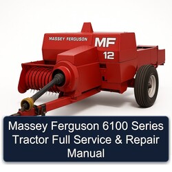 Massey Ferguson 6100 Series Tractor Service Repair Workshop Manual PDF