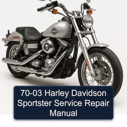 1970-2003 Harley Davidson Sportster 70 03 Service Repair Workshop Manual PDF