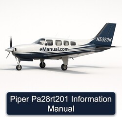 Piper Pa28rt201 Information Service Repair Workshop Manual PDF