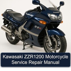 Kawasaki ZZR1200 Motorcycle Service Repair Workshop Manual PDF