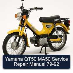 1979-1992 Yamaha QT50 MA50 79 92 Service Repair Workshop Manual PDF