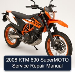 2008 KTM 690 Supermoto Service Repair Workshop Manual PDF