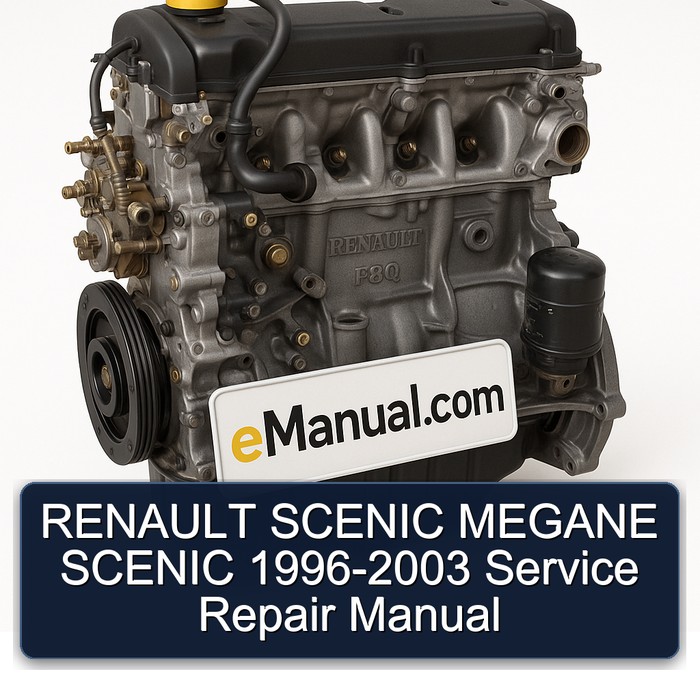 1996-2003 Renault Megane Scenic Service Repair Workshop Manual PDF