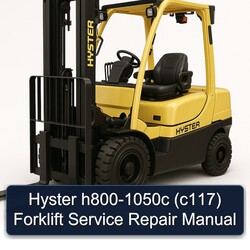 Hyster H800-1050C (C117) Forklift Service Repair Workshop Manual PDF