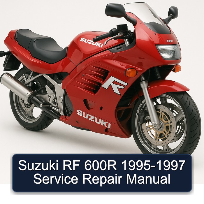 1995-1997 Suzuki RF Series 600R Service Repair Workshop Manual PDF